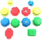 Colorful Controller Replacement Buttons L R A B X Y Buttons for Nintendo Switch Controller for Joy-Con
