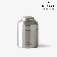 在飛比找momo購物網優惠-【KOGU 珈琲考具】不鏽鋼咖啡儲豆罐(小)