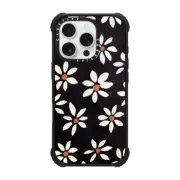 iPhone 16 Pro Ultra Impact Case MagSafe Compatible DARK FLOWERS