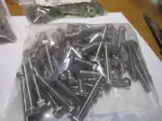 M8-1.25 x 25mm DIN 933 A2-70 Stainless Steel Hex Cap Screw QTY 50