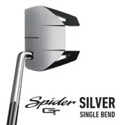 TaylorMade 34 Japan New Spider GT Silver Single Vent 2022 Putter