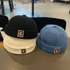 Harajuku Baby Brimless Hat Printed Kids Beanie Hats Outdoor Hip Hop Caps Kids