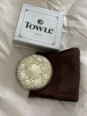 Gorgeous Vintage Towle Sterling Silver Handheld Mirror, New in Box