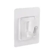 Naleon Clear Large Adhesive Works Hook - 4 Pack