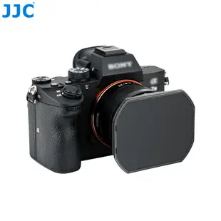 JJC 金屬製方形LHP-1遮光罩 Sony DSC-RX1 RX1R RX1R II 相機和部分索尼鏡頭適用