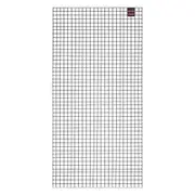 RapidMesh 600 x 1200mm 25 x 25mm Black Wire Mesh Panel - Black