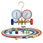 AC Diagnostic Manifold Gauge AC Pressure Gauge Fahrenheit Degree Units For 134A