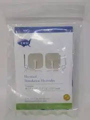 New Sealed 12 EMSI 1.5" x 1.5" Electrical tens Stimulation Electrodes Free Ship