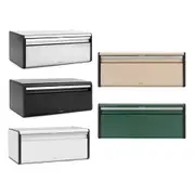 Brabantia Fall Front Bread Bin - Matte Black