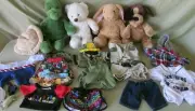 HUGE BUILD A BEAR LOT TURTLE BEAR RABBIT DOG + Clothes Accessories Costumes