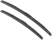 1set Wiper Blade For Dacia Logan 22"+20" Car Windshield Windscreen Rubber 2013 2014 2015