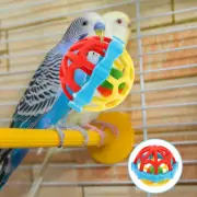3 Pcs Chewing Training Toys Bird Balls Parrot Biting Budgie for Medium Size