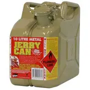 Pro Quip Jerry Can Metal Olive Yellow Diesel 10L - 1161