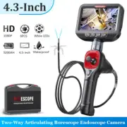 Ralcam Endoscope Camera 4.3" IPS 1080P HD 6.2mm Borescope Inspection Camera