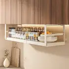 Expandable Under Cabinet Storage Rack Telescopic Cabinet Shelf Spice Holder _in