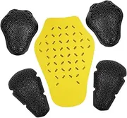 5Pcs Motorbike Protection Pads Easy to Clean Back Shoulder and Elbows Pad