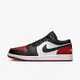 Nike Air Jordan 1 Low 553558-161 男 休閒鞋 喬丹 低筒 黑紅腳趾 AJ1 白黑紅