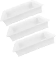 Kisangel Walkway Paver Concrete Molds 3pcs Garden Stepping Stone Maker DIY Patio Paving Mould