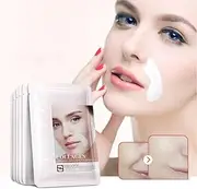 Face Wrinkle Patches, Anti Wrinkle Facial Patches to Smooth Smile Lines, 10 Pcs Silicone Face Patches Wrinkles Tape for Wrinkle Use, Women & Men Reduce Fine Wrinkles Frown and Smile Lines