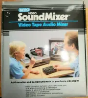 Vintage SIMA Video Sound Mixer Video Tape Audio Mixer 1988 Model NOS