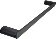 Wall Mounted Black Metal Bath Towel Hanger Bar, Hanging Bathroom Towel Rack