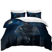 Funny Cool Animal Artwork the US Navy Seal Quilt Cover