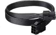 SGerste 50cm 18AWG 6-Pin Male to Female PCI-E GPU Graphics Card Power Extension Cable