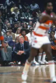 Head Coach Scotty Robertson of the Detroit Pistons 1981 Basketball Photo 7