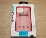 SPECK Presidio Perfect-Clear Grip iPhone 12 Pro Max 6.7" Case, Vintage Rose