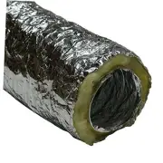"HVAC Insulated-Flex" Ducting Ventilation Duct Hose, 4-Inch by 25-Feet