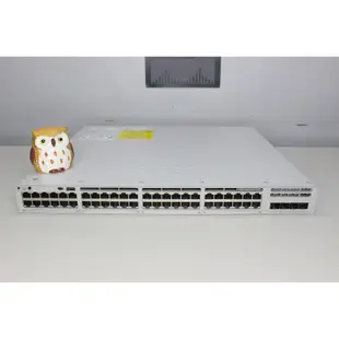 Cisco C9300L-48P-4X-E 48 Port PoE+ Switch, 4x 10G UPLINK