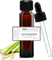 100% Pure Lemongrass Essential Oil For Diffusers, Skin Hair Care, Candles, Soap Making. Lemon Grass Oil EO For Mosquito Repellent Spray DIY 10ml