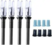 DEEPOWER LED Lighted Nocks Universal Fit Arrow Nocks .166 with Bushings of .204 .245