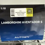 Special Price Unopened 1/18 Auto Art Lamborghini Aventador S
