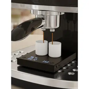泰摩黑鏡BASIC+咖啡電子秤 意式手沖器具專用 咖啡豆克稱稱重計時