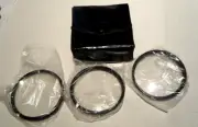 Vintage Set of 3 OSAWA 55mm Close-Up Camera Lens Filters No.1, 2, & 4 w/Case