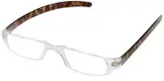 Dr. Dean Edell Slim Vision Reading Glasses, Tortoise (+1.75)