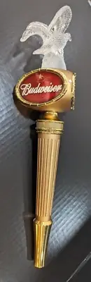 NEW Budweiser Beer Millenium Lucite Eagle Deluxe Tap Marker Handle 14"