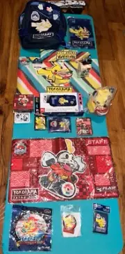 Bundle: Pokemon WC 2023 Yokohama Accessories with Pikachu Backpack-Limited