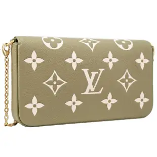 【Louis Vuitton 路易威登】LV M82480 經典牛皮壓花多功能手提包鍊包晚宴包(現貨)