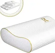 Memory Foam Pillow, Queen Pillow Neck Pain Relief, Contour Pillow, Pillow for...