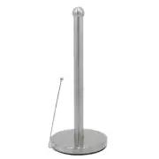 Stainless Steel Standing Paper Towel Holder With Tension Rod