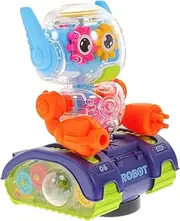 QUMIIRITY Gear Robot Toys Remote Control Robot for Kids Gears for Early Education Random Color