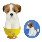 Hansa - Tea Cup Micro Jack Russell - Realistic Animal Stuffed Plush Toy - 15cm