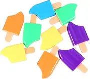 NAMOARLY 10Pcs Popsicle Highlighters Random Color Fluorescent Markers for Back to School Smooth Writing No Ink Leakage for Adults Random Color