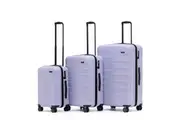 3pc Interstellar Trolley Travel Suitcase Luggage Set 2.0 Lavende