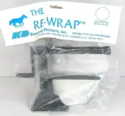 K AND D Equestrian THE RE-WRAP TOOL For rolling horse wraps back up Black. NEW