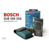 在飛比找蝦皮購物優惠-BOSCH 博世 GLM 100-25C 藍芽影像測距儀 雷