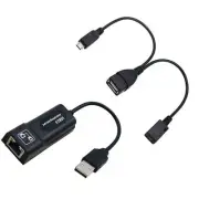 LAN Ethernet Adapter For AMAZON Fire Stick TV 3 Streaming Reduce Plug And Play