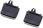 MKVAXR Air Vent Outlet Tab Clip Repair Kit, for Mercedes-Benz, W166 ML GL GLS GLE 2011-2018 Car Air Vent Clip(Black Rear 2pcs)